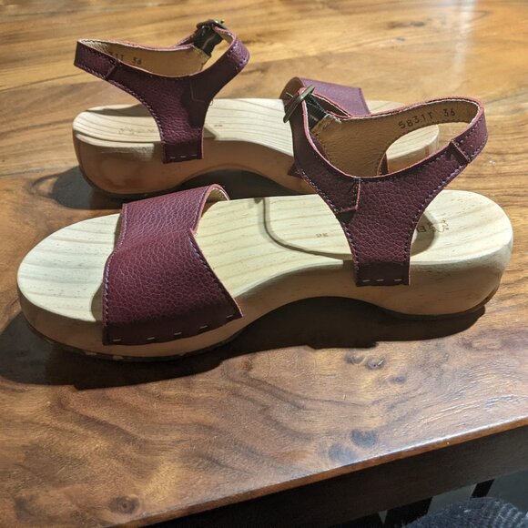 El Naturalista - Path Shokunin Wooden Heel Sandals N5831T | Size 36 | Path Rioja - Picture 16 of 16